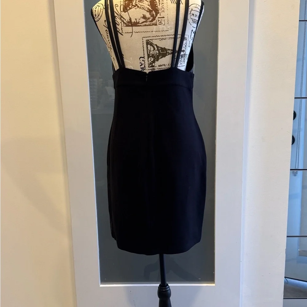 Tart Collections Black Faux Leather Dress - Picture 4 of 6